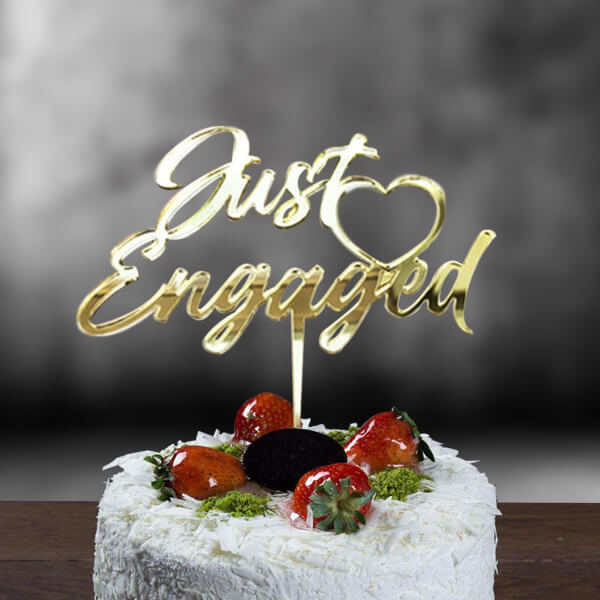 Just Engaged Pasta Süsü